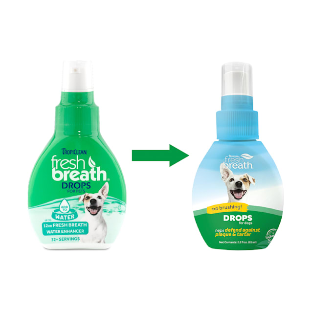 Tropiclean Fresh Breath Drops For Dog