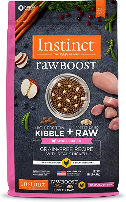 Instinct Raw Boost (Dog) - Small Breed Chicken 4lb(1.8kg)