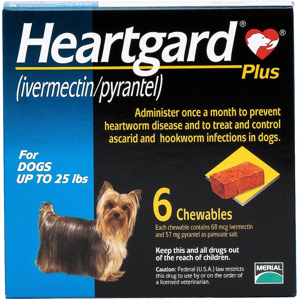 Heartgard Plus Chewable - Blue (1-11 kg)