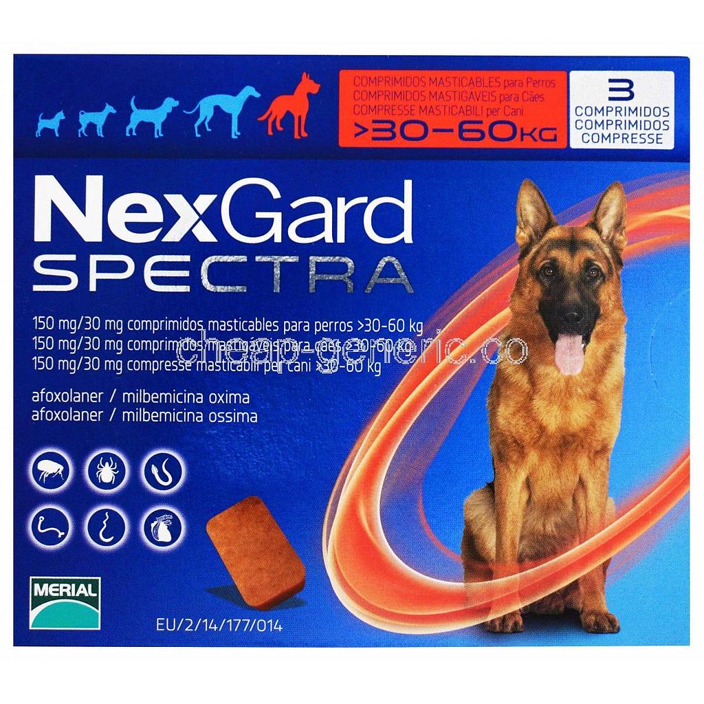 NexGard Spectra 150 mg/30 mg 30-60 kg (XL)
