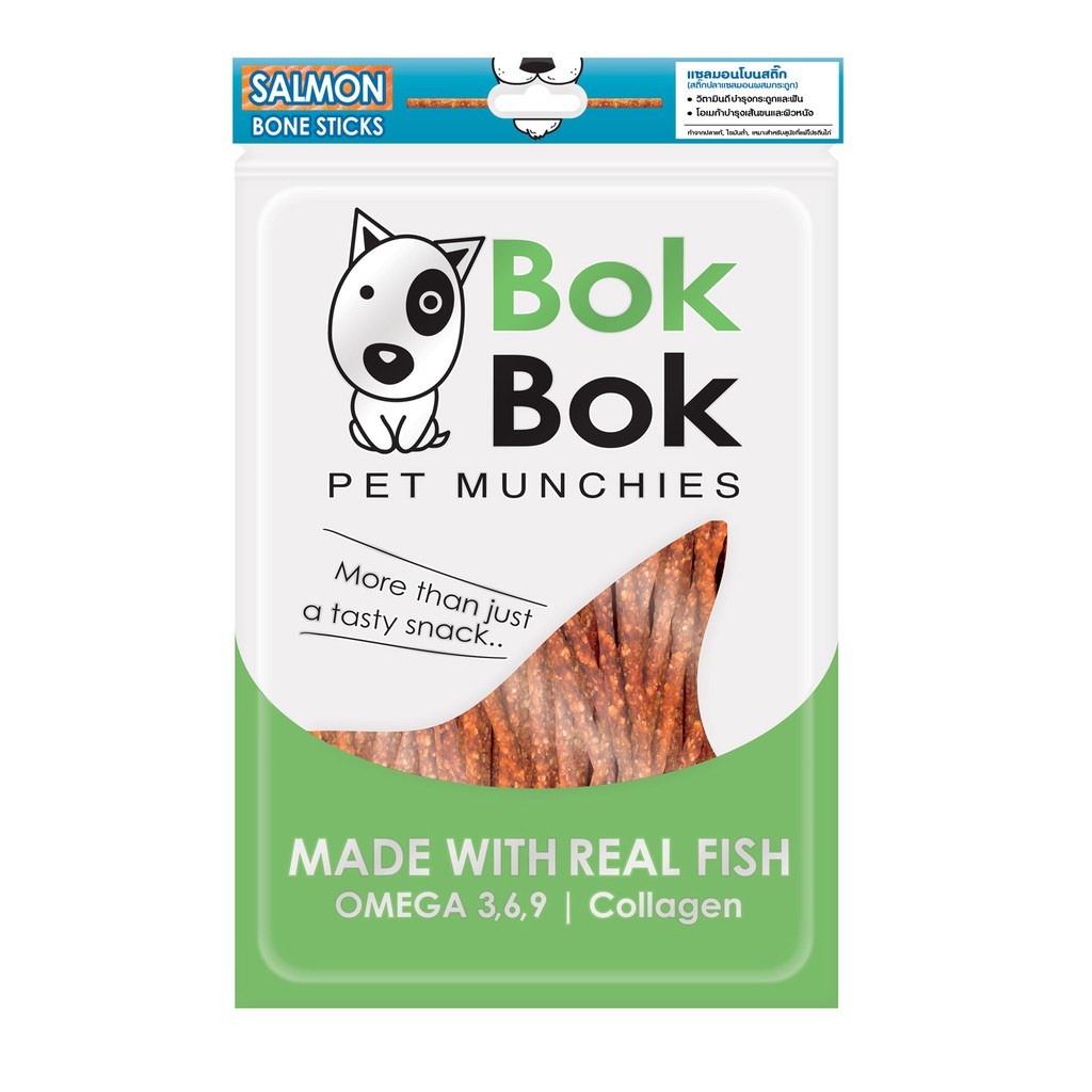 Bok Bok Salmon bone sticks (50g)