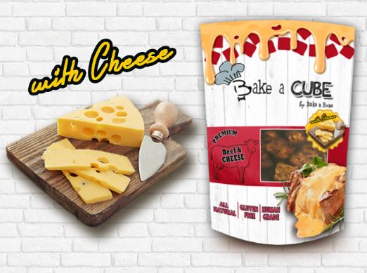Bake a Cube: Beef&amp;Cheese (70 g)