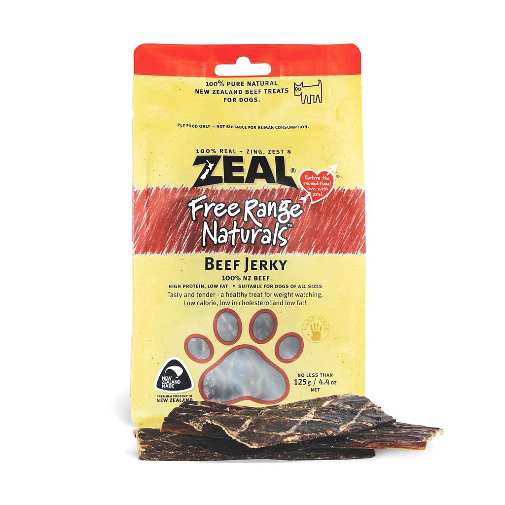ZEAL Dried Beef Fillets 125g