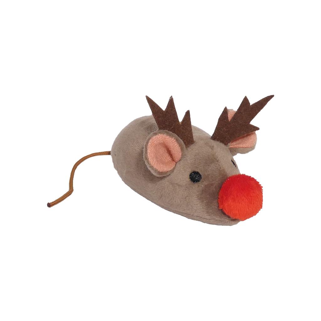 PLUSH REINDEER MOUSE