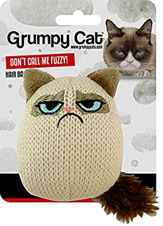 Grumpy Knit Pouncey Cat Toy