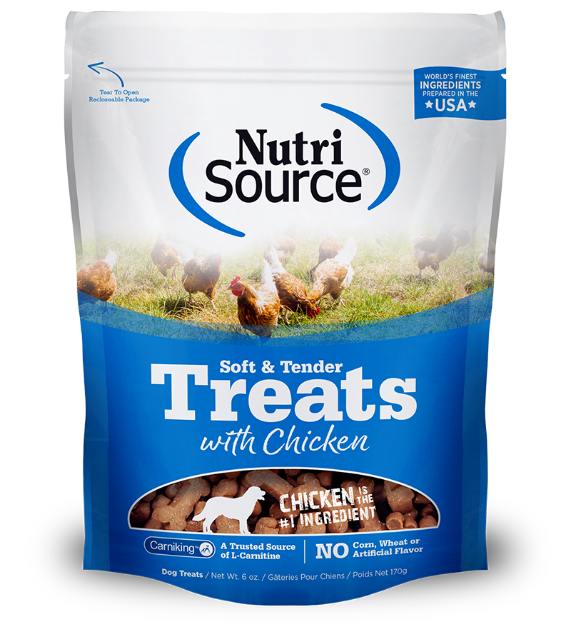 NutriSource Soft &amp; Tender Treats - With Chicken (170G)