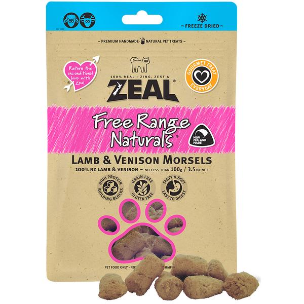 Zeal Freeze Dried Lamb &amp; Vension