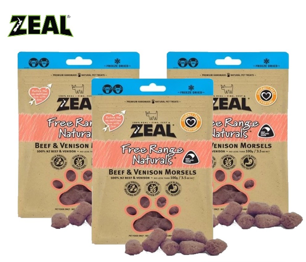 Zeal Freeze Dried Beef &amp; Vension 