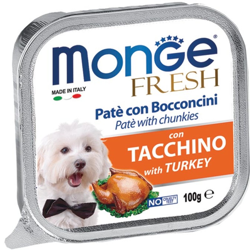 Monge Fresh Tacchino with Turkey (100G)