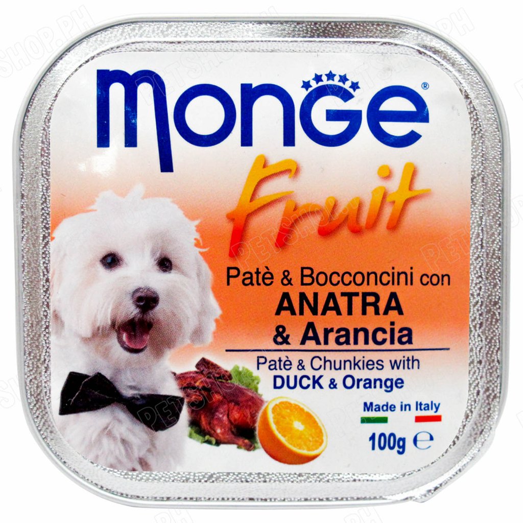 Monge Fruit Anatra &amp; Arancia Duck &amp; Orange (100G)