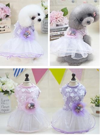 Pet Girl Purple Ballet Dress YP-201803023 (XS)