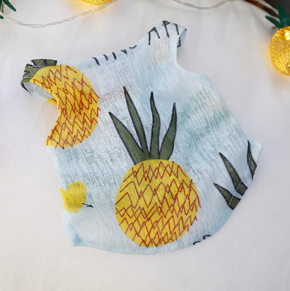 Pet Cloth Blue Color with Pineapple 330319492 (XS)