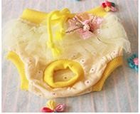 Pet Girl Underwear Yellow Color (S)