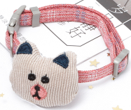 Pet Collar Bear Toys Red Color 174413