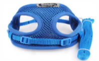 Pet H-Harness &amp; Leash Blue Color 233303 (S)