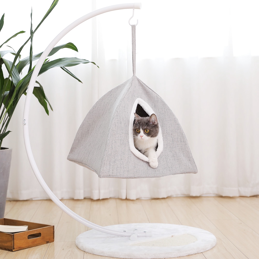 Cat House Grey Color 