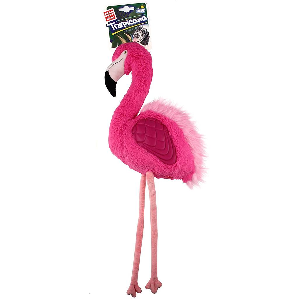 Gigwi Tropicana Flamingo with rubber wing