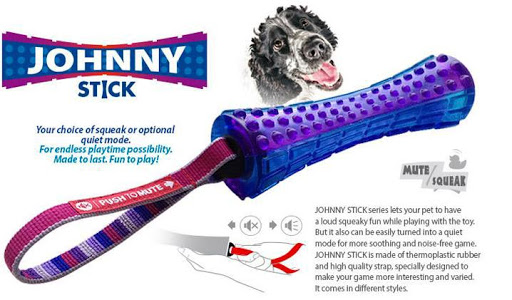 Gigwi Small Johnny Stick with purple mix blue color