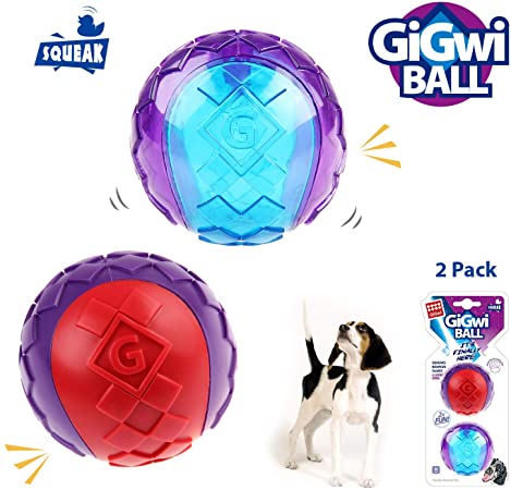 Gigwi Ball Squeaker M Size 2PK