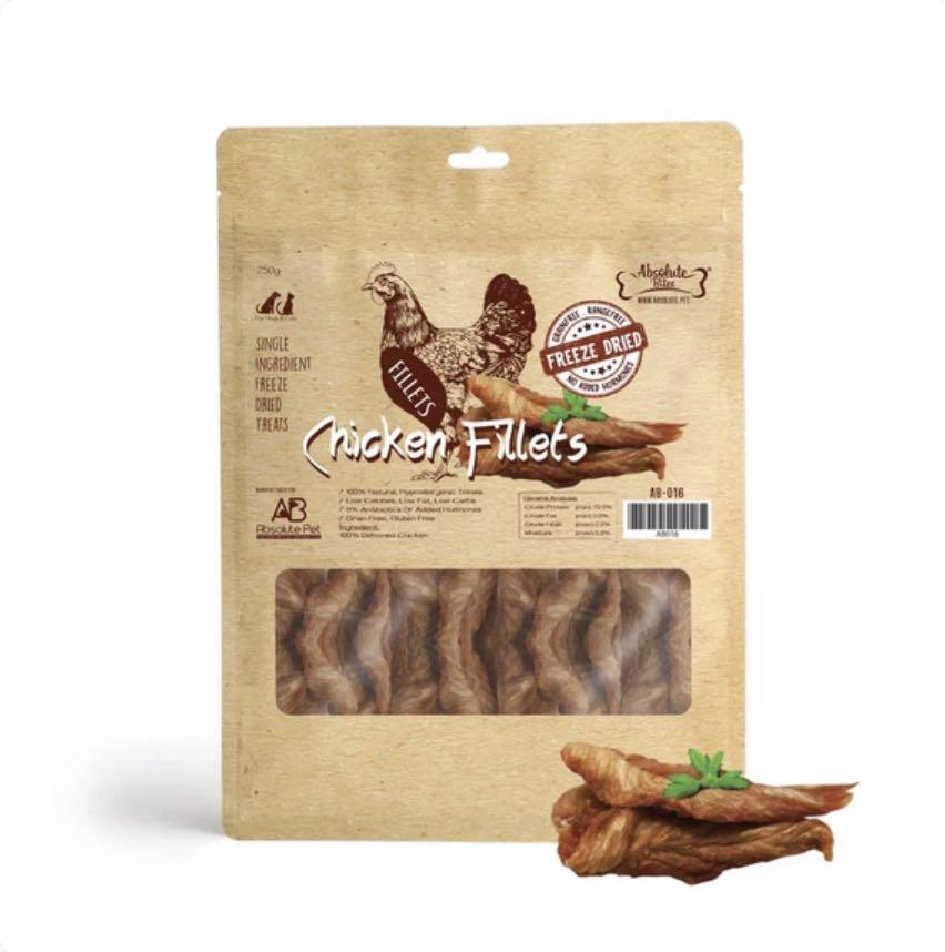 Absolute Bites Freeze Dried Chicken Fillet 70g
