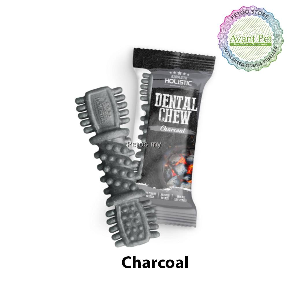 Absolute Charcoal Dental Chew 4&quot; (25g/pc)