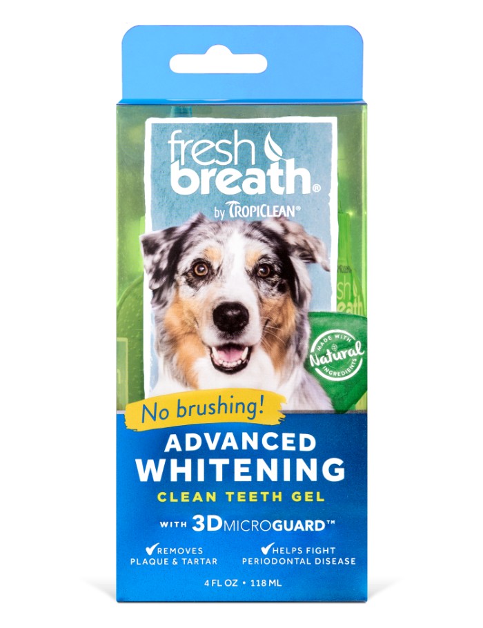 Tropiclean Fresh Breath  Advance Whitening  Gel 4fl.oz