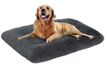 Pet Bed Feather Black (2XL:109*72*12cm)