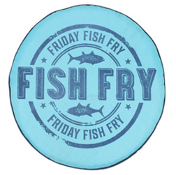 Pet Bed Fish Fry (L) SRW0123