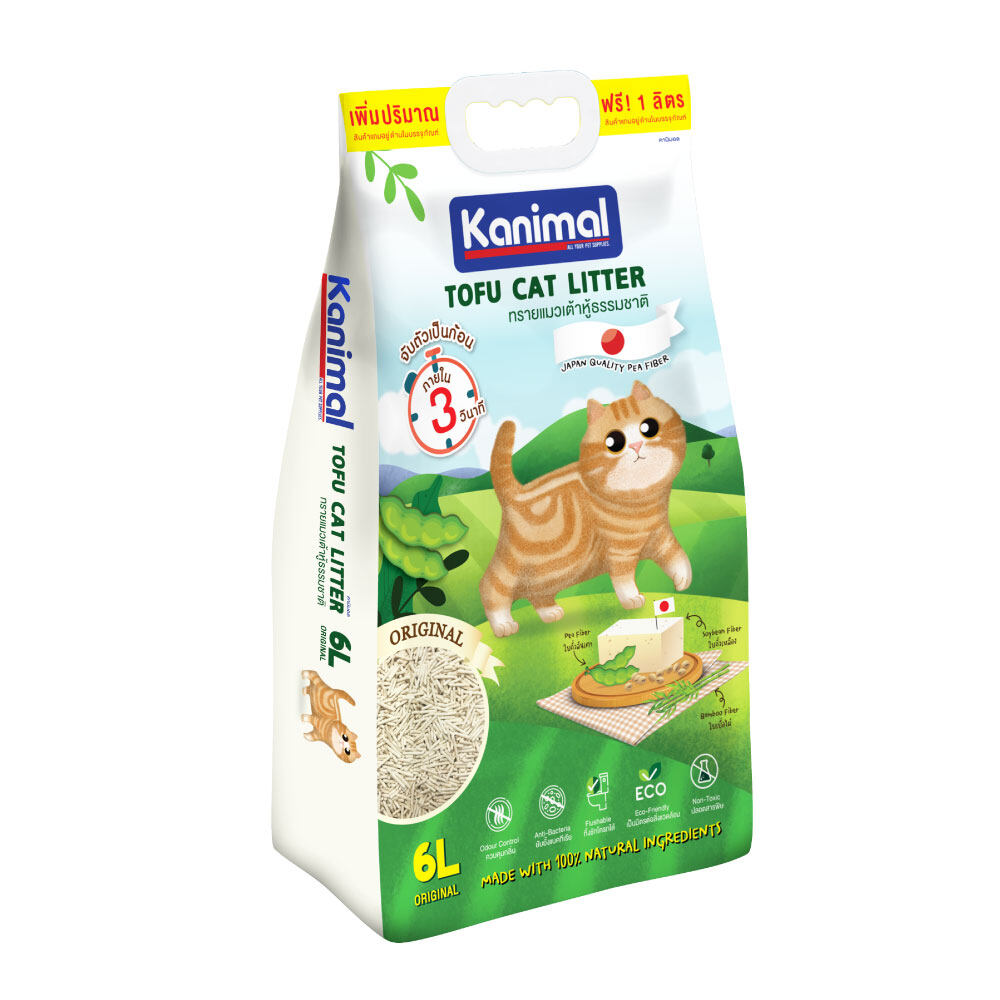 Kanimal Tofu Cat Litter 7 litters -Original