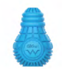 GiGwi Bulb Rubber Treats Dispenser-S blue 