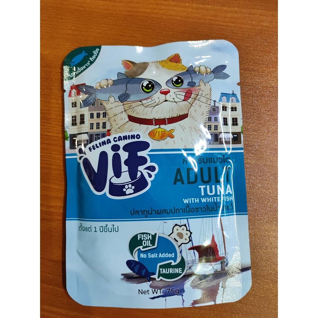 Vif Adult Tuna with White Fish 75 g 
