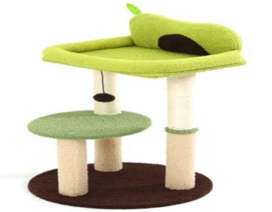 Cat Tree - Rainforest green plant (L) STA0088