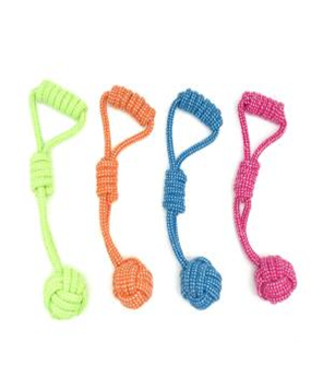 Pet Cotton rope-Small portable bracelet single lob BLK-B033