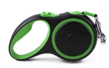 Pet Retractable Leash Green  5m (20KG) MS-708-M