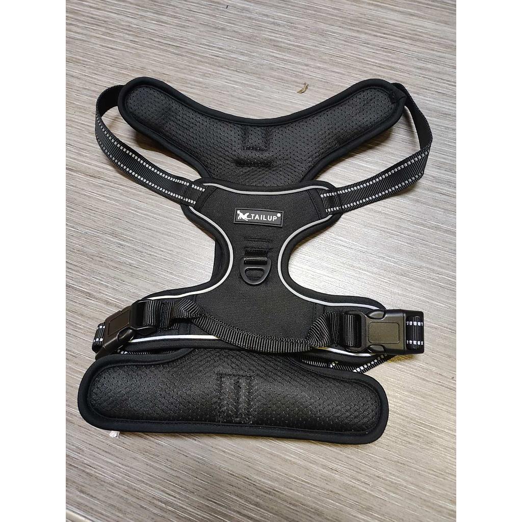 FRONT RANGE NO PULL DOG HARNESS Horizontal Handle Black (L)SDXB-3