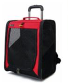 PET TROLLEY BAG 5 in 1 Red (M)JGXB-001A