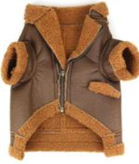 PET JACKET Brown (XL) JGDC-4