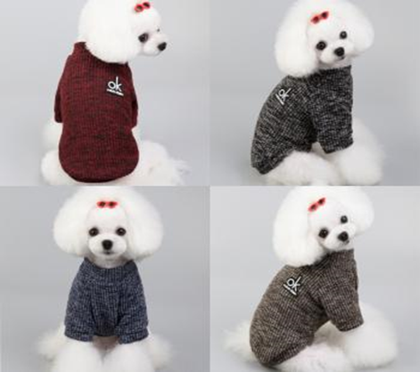 Pet Sweater Brown (L)F026