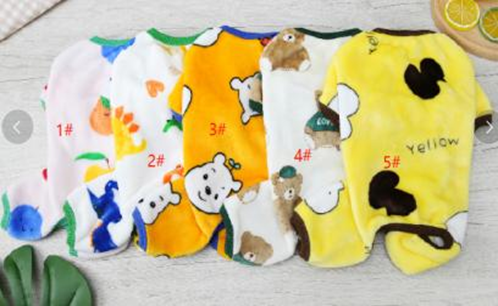 Pet Pajamas Bear (S) CLG24#2