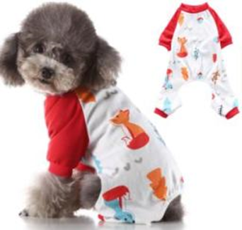 Pet Pajamas Red (XS) MQ-SY43