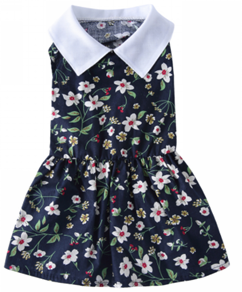 Pet Dress Dark Blue (S) MQ-XZD329