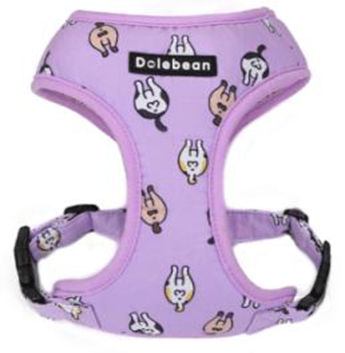 Pet Harness &amp; Leash Purple (M) KLN20069