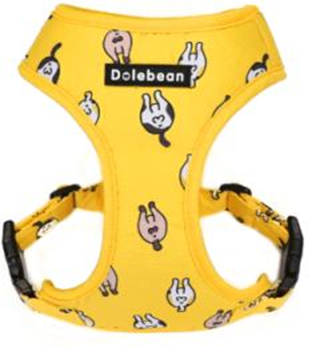 Pet Harness &amp; Leash Yellow (L) KLN20069