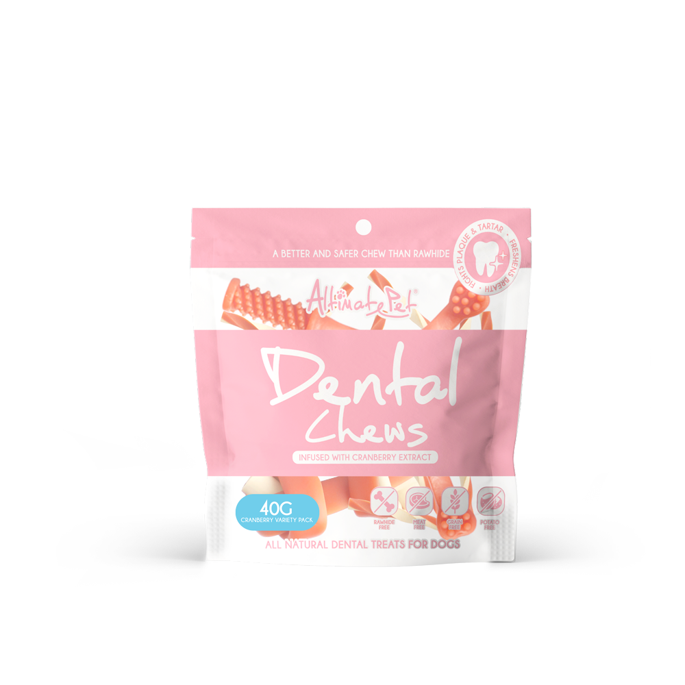 Altimate Pet Cranberry Dental Chews (40g)