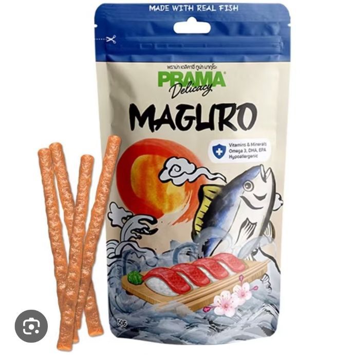 Prama Delicacy Snack  (Maguro) 50g
