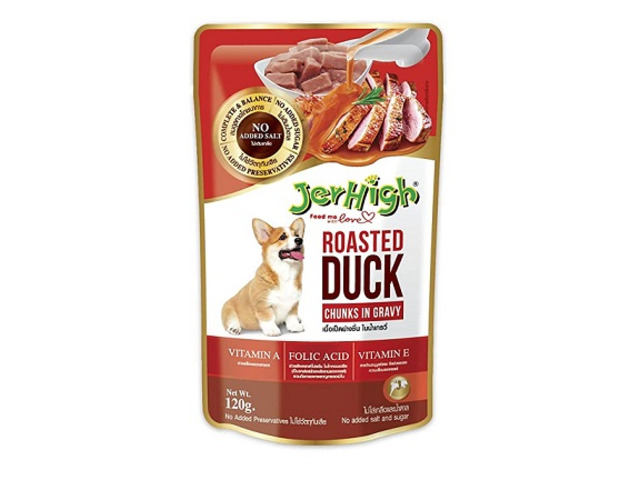 Jerhigh Roasted Duck Chunks in Gravy 120g