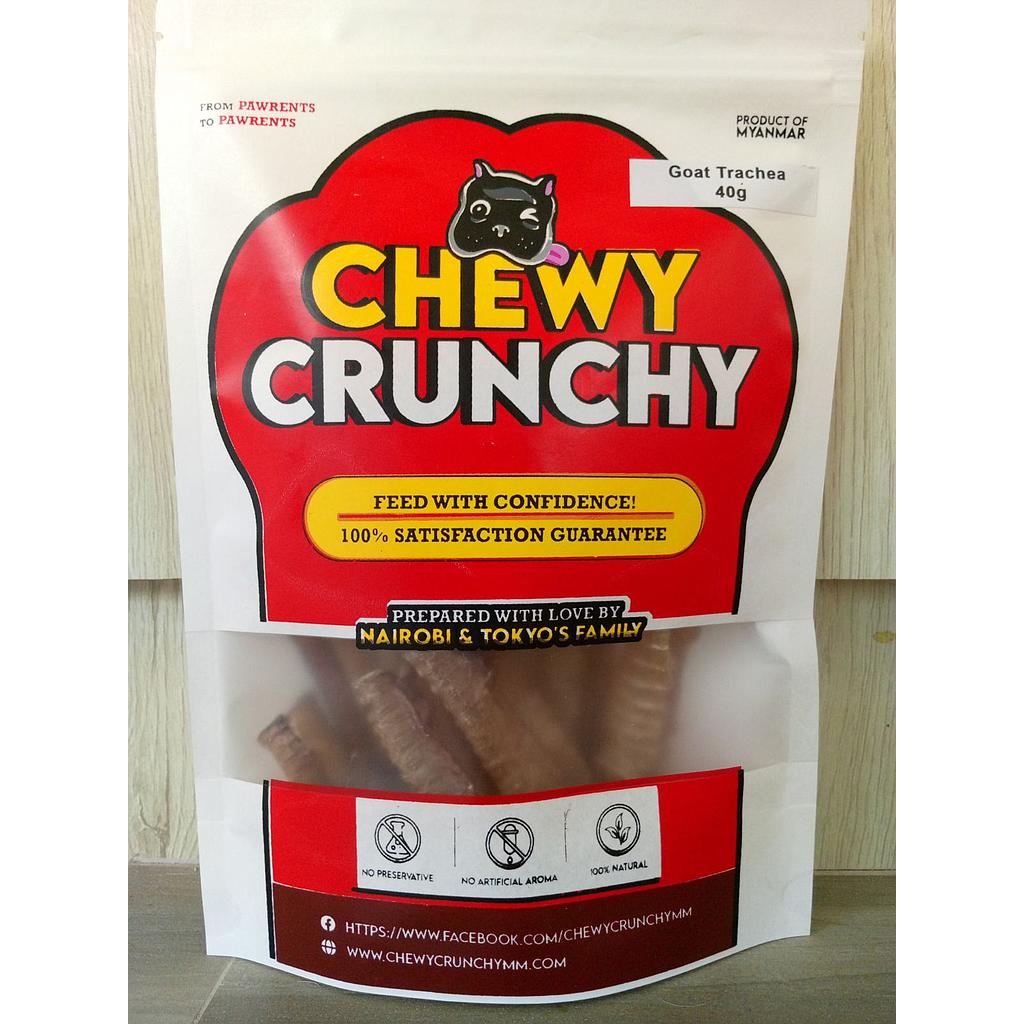 Chewy Crunchy Goat Trachea 40g