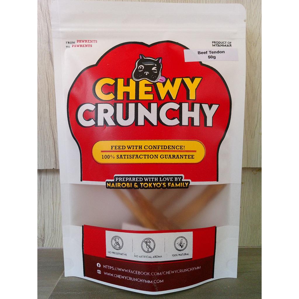 Chewy Crunchy Beef Tendon 50g