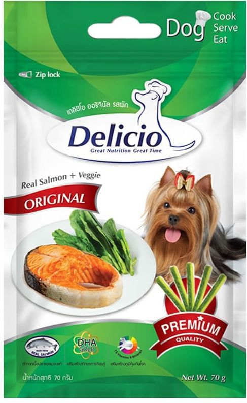  Delicio Original Real Salmon Veggie