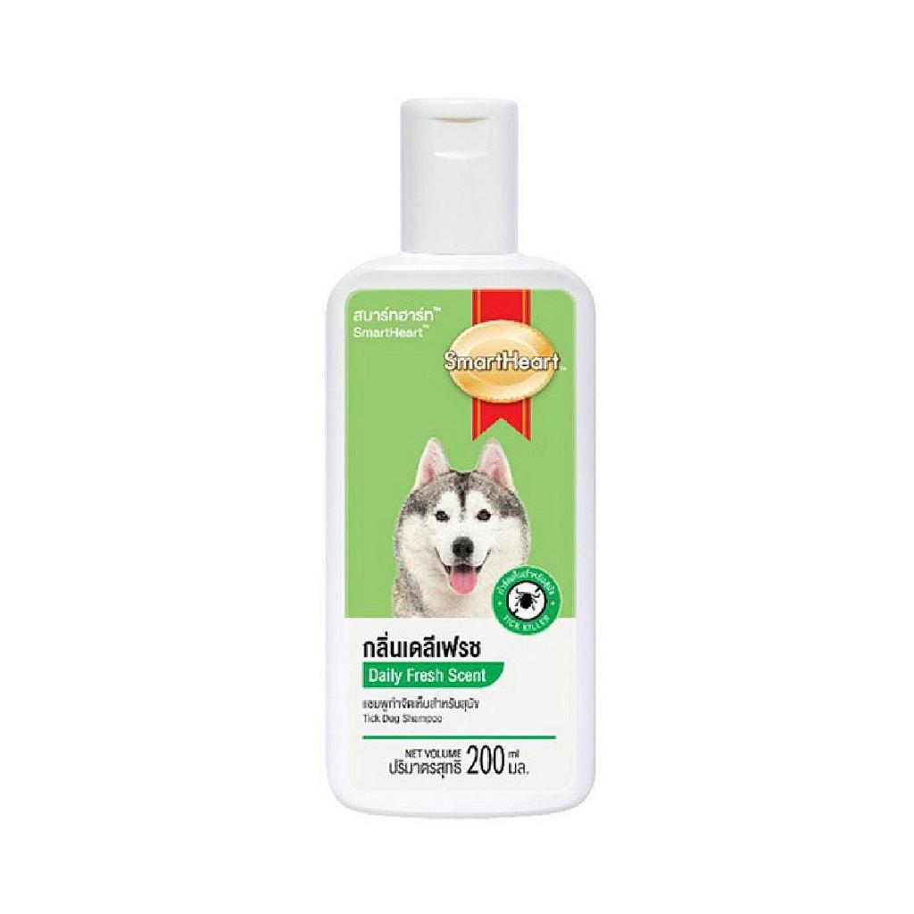 SmartHeart Tick &amp; Flea Daily Fresh Scent Dog Shampoo 200ml